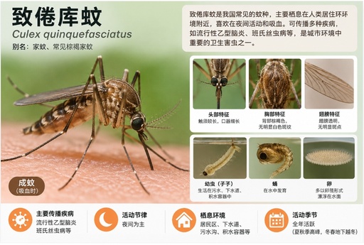 致倦库蚊